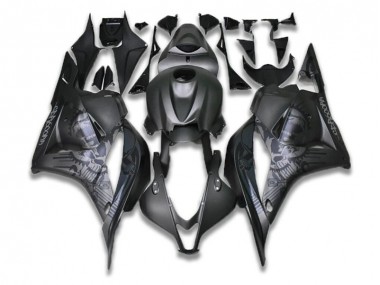 Inexpensive 2009-2012 Grey Black Honda CBR600RR Motorcycle Fairings Kit