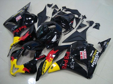 Inexpensive 2009-2012 Black Red Bull Honda CBR600RR Replacement Fairings