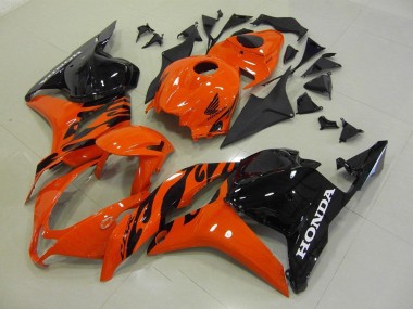 Inexpensive 2009-2012 Orange Black Honda CBR600RR Motorcycle Fairing Kits