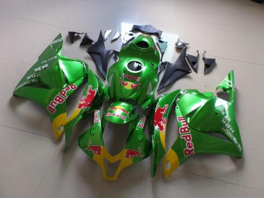 Inexpensive 2009-2012 Green Red Bull Honda CBR600RR Motorcycle Bodywork