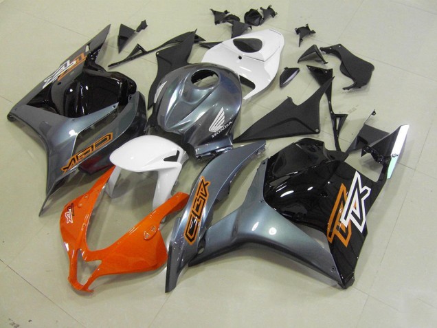Inexpensive 2009-2012 Orange Grey Black Honda CBR600RR Replacement Fairings Inexpensive 2009-2012 Orange Grey Black Honda CBR600RR Replacement Fairings