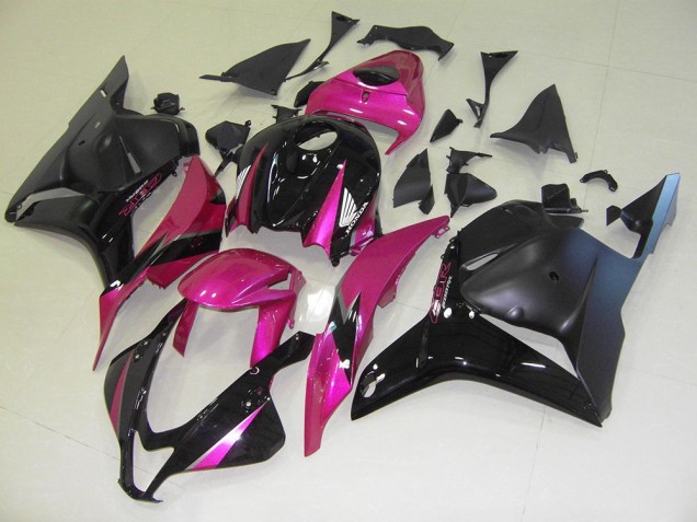 Inexpensive 2009-2012 Pink Black Honda CBR600RR Motorcycle Fairings Kit Inexpensive 2009-2012 Pink Black Honda CBR600RR Motorcycle Fairings Kit