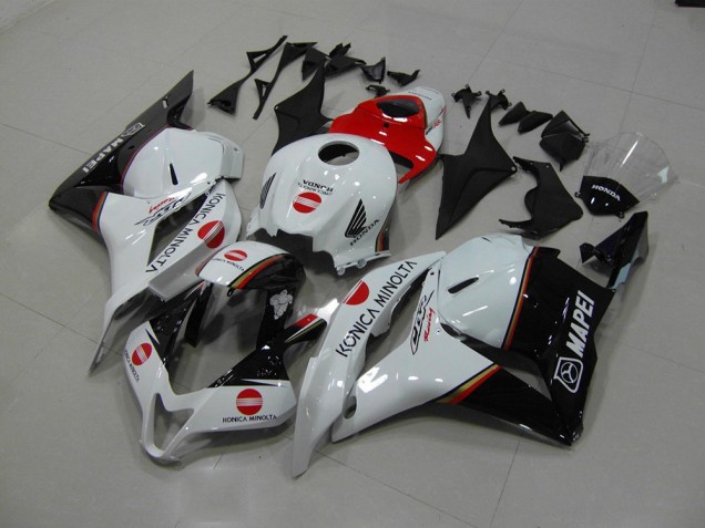 Inexpensive 2009-2012 Red Konica Minolta Honda CBR600RR Motorcylce Fairings