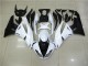 Inexpensive 2009-2012 White Kawasaki ZX6R Motorcyle Fairings Inexpensive 2009-2012 White Kawasaki ZX6R Motorcyle Fairings
