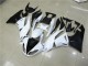 Inexpensive 2009-2012 White Kawasaki ZX6R Motorcyle Fairings Inexpensive 2009-2012 White Kawasaki ZX6R Motorcyle Fairings