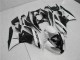 Inexpensive 2009-2012 Black White Kawasaki ZX6R Motorcycle Fairings Inexpensive 2009-2012 Black White Kawasaki ZX6R Motorcycle Fairings