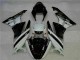 Inexpensive 2009-2012 Black White 3M Touch4 Kawasaki ZX6R Motorcycle Fairing Kits Inexpensive 2009-2012 Black White 3M Touch4 Kawasaki ZX6R Motorcycle Fairing Kits