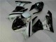 Inexpensive 2009-2012 Black White 3M Touch4 Kawasaki ZX6R Motorcycle Fairing Kits Inexpensive 2009-2012 Black White 3M Touch4 Kawasaki ZX6R Motorcycle Fairing Kits