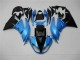 Inexpensive 2009-2012 Blue Black Kawasaki ZX6R Motorcycle Fairing Kit