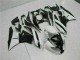 Inexpensive 2009-2012 White Black Kawasaki ZX6R Motorcycle Replacement Fairings Inexpensive 2009-2012 White Black Kawasaki ZX6R Motorcycle Replacement Fairings