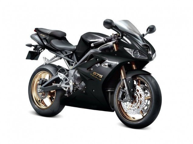 Inexpensive 2009-2012 Black Triumph Daytona 675 Triple Motor Bike Fairings Inexpensive 2009-2012 Black Triumph Daytona 675 Triple Motor Bike Fairings