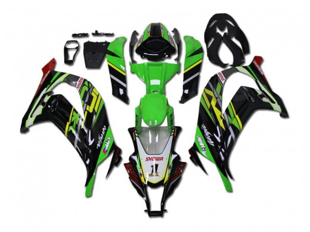 Inexpensive 2011-2015 Green Black Kawasaki ZX10R Bike Fairings Inexpensive 2011-2015 Green Black Kawasaki ZX10R Bike Fairings
