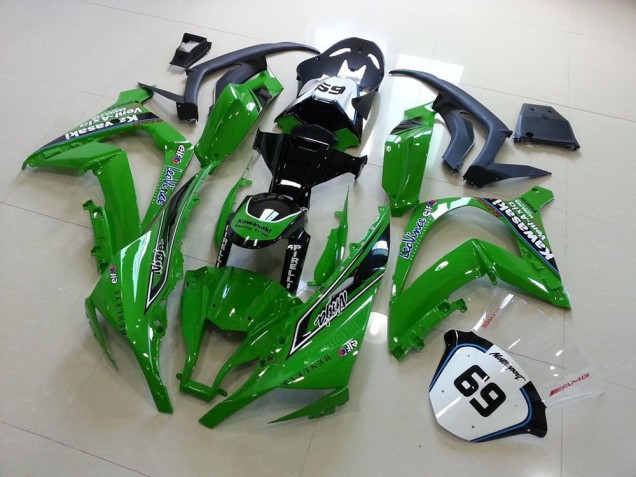 Inexpensive 2011-2015 Green Kawasaki ZX10R Moto Fairings Inexpensive 2011-2015 Green Kawasaki ZX10R Moto Fairings