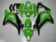 Inexpensive 2011-2015 Green Black Kawasaki ZX10R Replacement Fairings