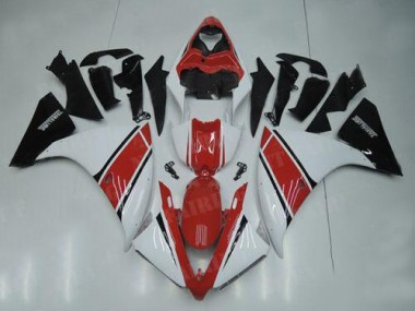 Inexpensive 2012-2014 White Red Black Yamaha YZF R1 Motorcycle Fairing Kits & Plastic Bodywork MF0419