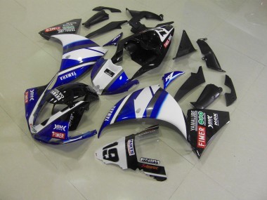 Inexpensive 2012-2014 Blue Black Yamaha YZF R1 Motorcycle Fairing Kits & Plastic Bodywork MF2306