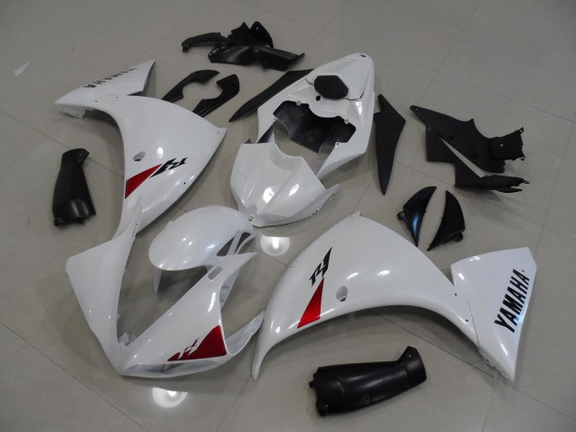 Inexpensive 2012-2014 White Black Yamaha YZF R1 Motor Fairings