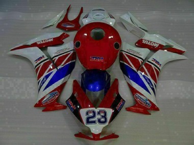 Inexpensive 2012-2016 Red White Blue 23 Honda CBR1000RR Bike Fairing Kit