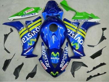 Inexpensive 2012-2016 Movistars Honda CBR1000RR Motorcycle Replacement Fairings