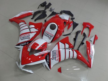 Inexpensive 2012-2016 Red with White Wing Honda CBR1000RR Motorcycle Fairings