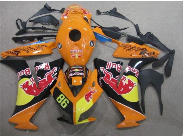 Inexpensive 2012-2016 Red Bull 86 Honda CBR1000RR Motorcycle Fairing Kit