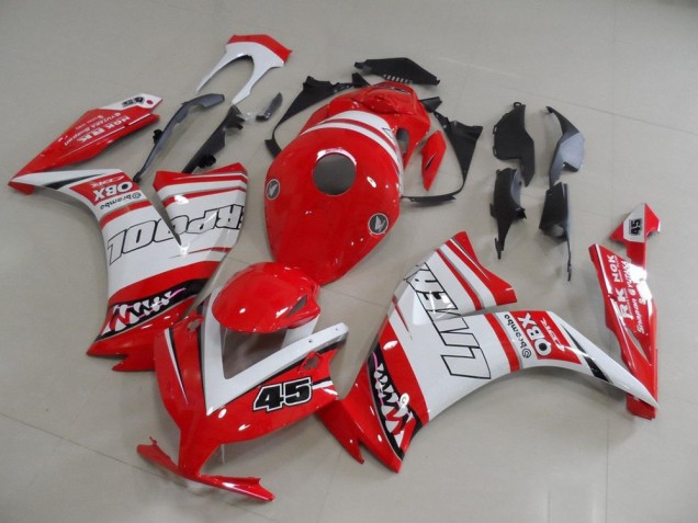 Inexpensive 2012-2016 Red Liverpool 45 Honda CBR1000RR Bike Fairings Inexpensive 2012-2016 Red Liverpool 45 Honda CBR1000RR Bike Fairings