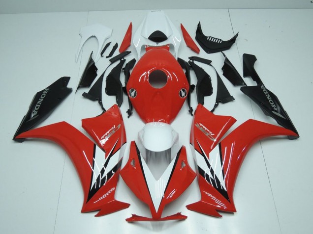 Inexpensive 2012-2016 Red White and Black Honda CBR1000RR Bike Fairing Kit