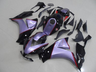 Inexpensive 2012-2016 Silver Grey with Glossy Black Honda CBR1000RR Motor Fairings