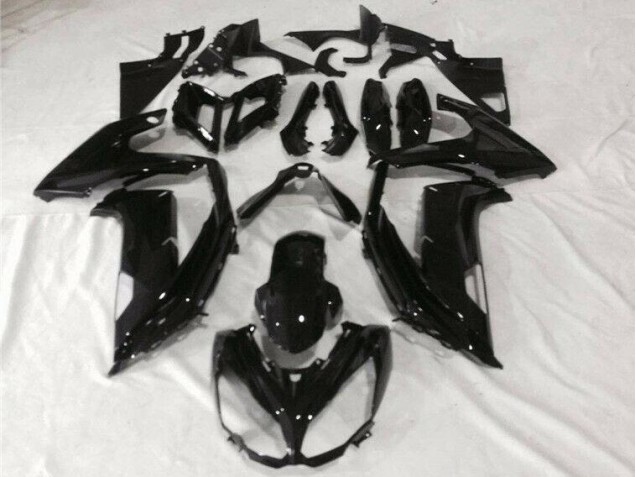 Inexpensive 2012-2016 Glossy Black Kawasaki EX650 Motor Bike Fairings Inexpensive 2012-2016 Glossy Black Kawasaki EX650 Motor Bike Fairings