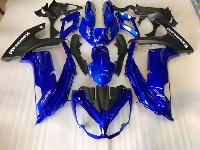 Inexpensive 2012-2016 Blue Kawasaki EX650 Replacement Fairings Inexpensive 2012-2016 Blue Kawasaki EX650 Replacement Fairings
