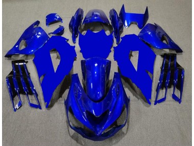 Inexpensive 2012-2021 Blue Black Kawasaki ZX14R ZZR1400 Motor Fairings