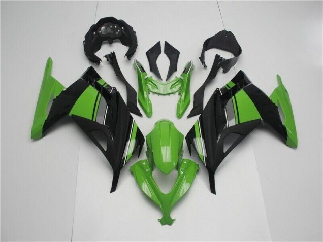 Inexpensive 2013-2016 Green Black Kawasaki EX300 Motor Bike Fairings