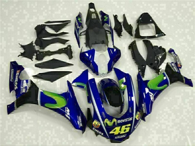 Inexpensive 2015-2019 Blue Yamaha YZF R1 Motorcycle Fairing Kit Inexpensive 2015-2019 Blue Yamaha YZF R1 Motorcycle Fairing Kit