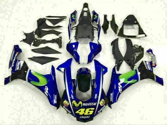 Inexpensive 2015-2019 Blue Yamaha YZF R1 Motorcycle Fairing Kit Inexpensive 2015-2019 Blue Yamaha YZF R1 Motorcycle Fairing Kit