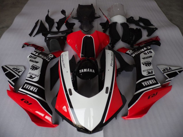 Inexpensive 2015-2019 Red White Black Yamaha YZF R1 Motorcycle Replacement Fairings Inexpensive 2015-2019 Red White Black Yamaha YZF R1 Motorcycle Replacement Fairings