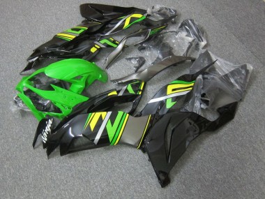 Inexpensive 2019-2020 Green Kawasaki Ninja ZX6R Motorcycle Fairing Kits & Plastic Bodywork MF3709