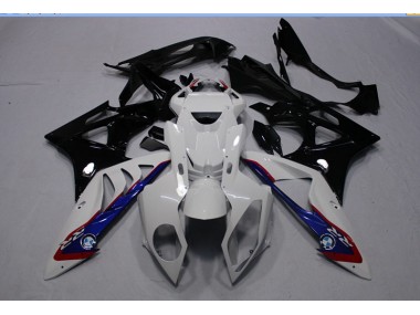 Inexpensive 2009-2014 White Black Blue BMW S1000RR Motorcycle Fairing Kit