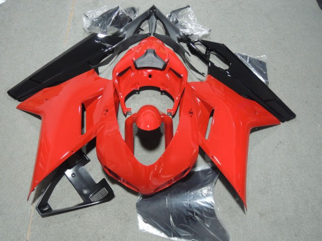 Inexpensive 2007-2014 Red Black Ducati 1098 Motorcycle Fairing