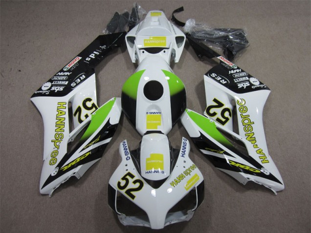 Inexpensive 2004-2005 White Green Hannspree 52 Honda CBR1000RR Replacement Motorcycle Fairings Inexpensive 2004-2005 White Green Hannspree 52 Honda CBR1000RR Replacement Motorcycle Fairings