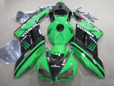 Inexpensive 2004-2005 Black Green Monster Honda CBR1000RR Motorcycle Fairings