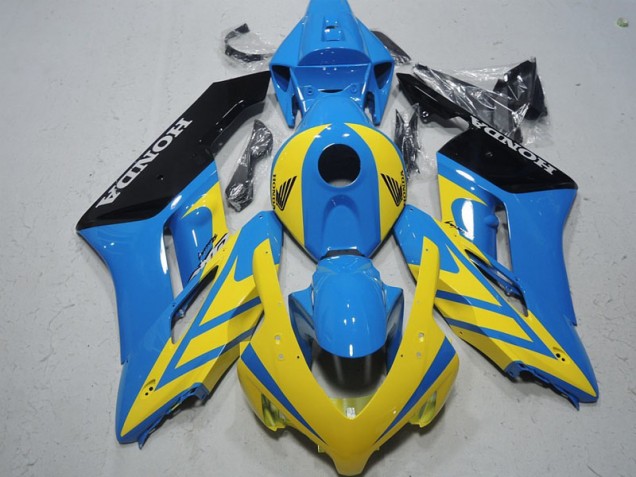 Inexpensive 2004-2005 Blue Yellow Honda CBR1000RR Motorcycle Fairing Kits Inexpensive 2004-2005 Blue Yellow Honda CBR1000RR Motorcycle Fairing Kits