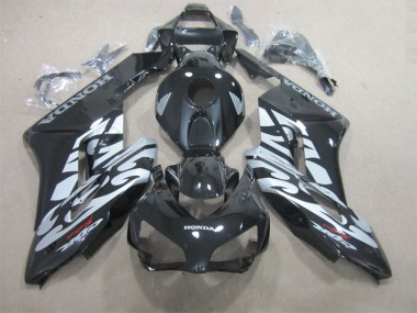 Inexpensive 2004-2005 Black Silver Honda CBR1000RR Motorcycle Fairings Kits