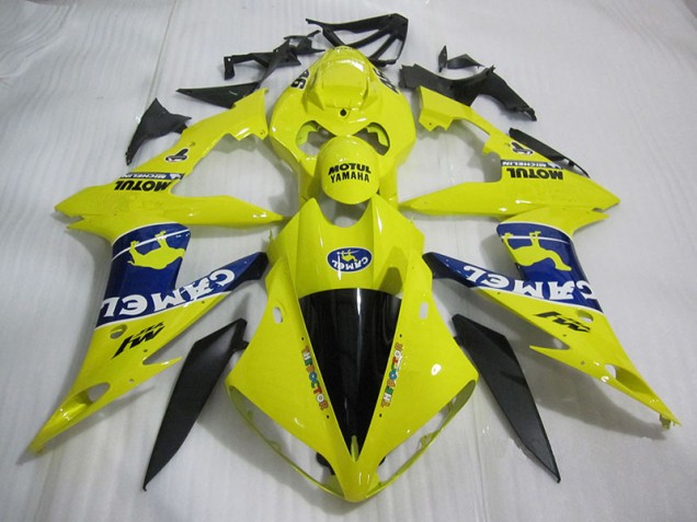 Inexpensive 2004-2005 Yellow Camel Honda CBR1000RR Motorbike Fairings Inexpensive 2004-2005 Yellow Camel Honda CBR1000RR Motorbike Fairings