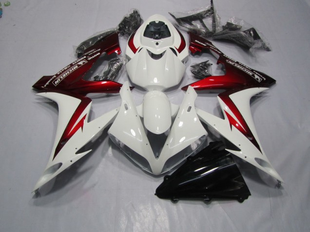Inexpensive 2004-2005 White Red Honda CBR1000RR Motorcycle Fairing Kits Inexpensive 2004-2005 White Red Honda CBR1000RR Motorcycle Fairing Kits