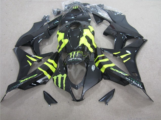 Inexpensive 2004-2005 Black Green Monster Honda CBR1000RR Bike Fairings Inexpensive 2004-2005 Black Green Monster Honda CBR1000RR Bike Fairings