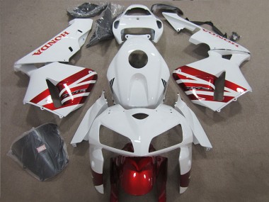 Inexpensive 2004-2005 White Red Black Honda CBR1000RR Motor Bike Fairings