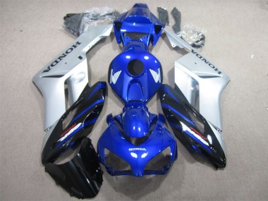 Inexpensive 2004-2005 Blue Silver Black Honda CBR1000RR Motorcyle Fairings