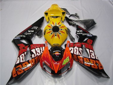 Inexpensive 2006-2007 Repsol 46 Honda CBR1000RR Motorbike Fairing Kits