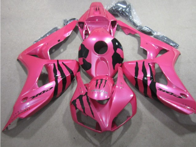 Inexpensive 2006-2007 Pink Black Monster Honda CBR1000RR Motor Fairings Inexpensive 2006-2007 Pink Black Monster Honda CBR1000RR Motor Fairings
