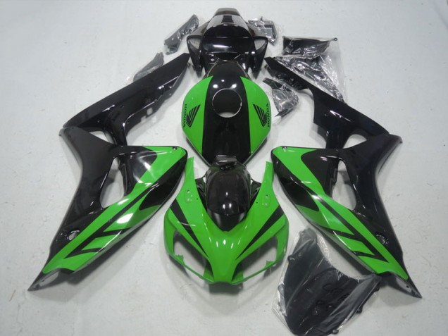 Inexpensive 2006-2007 Black Green Honda CBR1000RR Motorcylce Fairings Inexpensive 2006-2007 Black Green Honda CBR1000RR Motorcylce Fairings